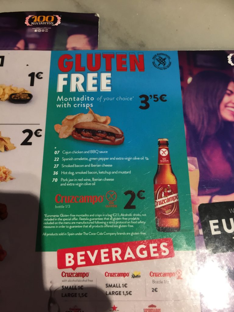 glutenvrij eten valencia